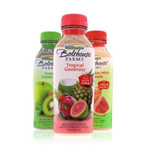 Bolthouse farms tropical goodness and other juices taken for beverage product photography example