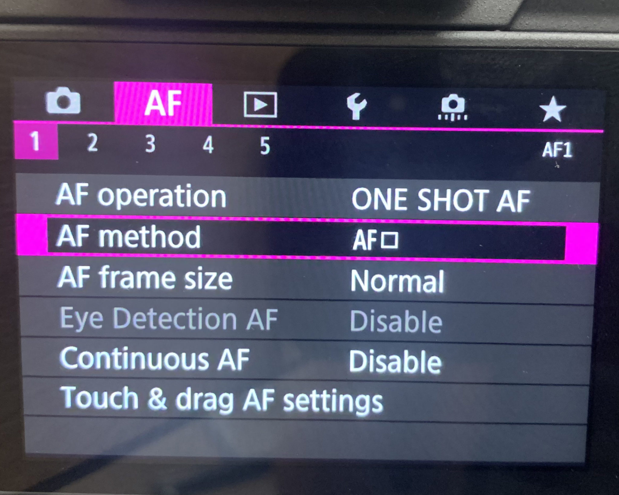 Canon DSLR Camera Settings Ortery Software